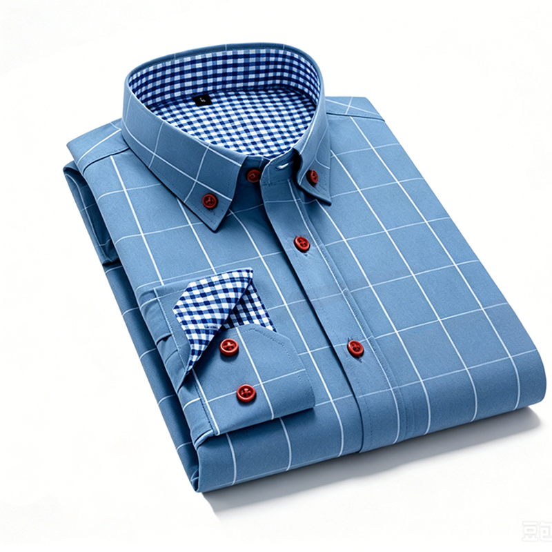 🔥50% DI SCONTO 👕 Camicia da uomo dal taglio moderno con motivo a quadri ✨ Eleganza e comfort per tutti i giorni e per il weekend