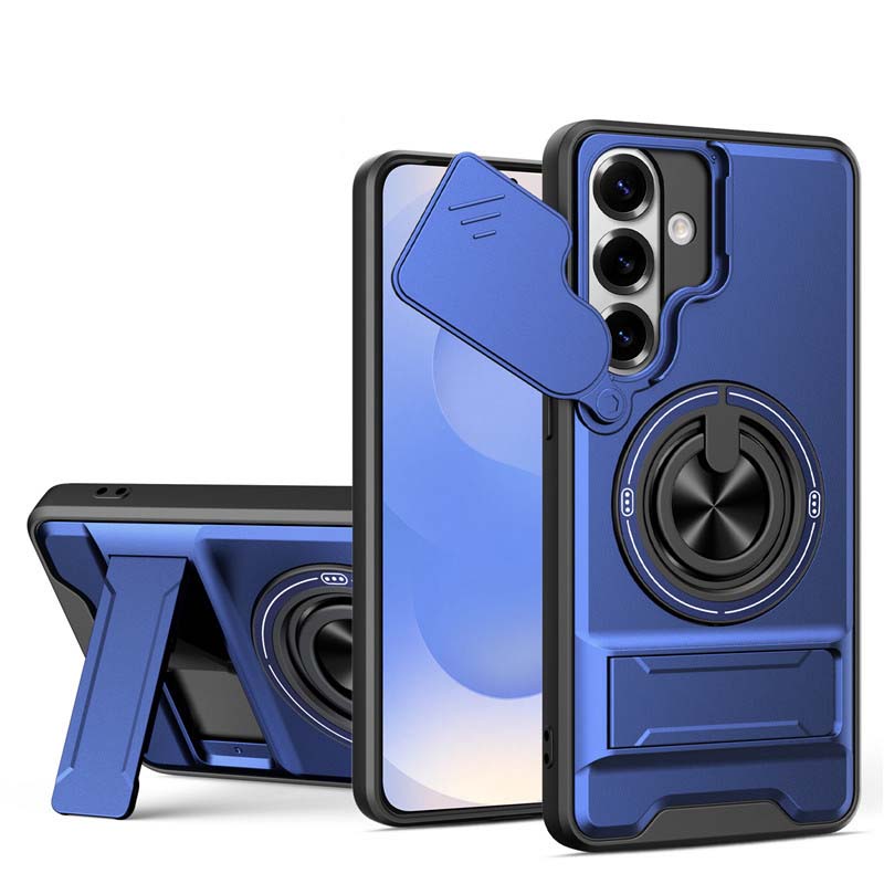 📱 OFFERTA A TEMPO LIMITATO: SCONTO DEL 50%! ✨ Custodia per cellulare Samsung – protezione estraibile per la fotocamera, anello girevole e attacco magnetico, protezione e stile perfetti 🔄