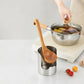 🍳 Organizer multifunzionale per utensili da cucina | Acciaio inossidabile ad alta resistenza per una maggiore robustezza · Design verticale salvaspazio · Facile da pulire e resistente all'olio