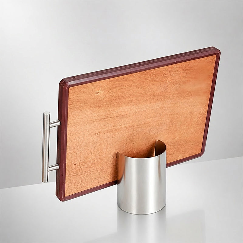 🍳 Organizer multifunzionale per utensili da cucina | Acciaio inossidabile ad alta resistenza per una maggiore robustezza · Design verticale salvaspazio · Facile da pulire e resistente all'olio