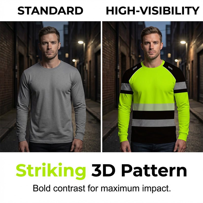 👕50% DI SCONTO! 🏃‍♂️ Maglia a maniche lunghe sportiva da uomo – traspirante e con una stampa discreta – perfetta per le giornate attive, il jogging o il tempo libero – traspirante e comoda 🌿