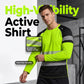 👕50% DI SCONTO! 🏃‍♂️ Maglia a maniche lunghe sportiva da uomo – traspirante e con una stampa discreta – perfetta per le giornate attive, il jogging o il tempo libero – traspirante e comoda 🌿