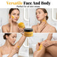 🛁SCONTO DEL 50%🧴 Scrub corpo illuminante alla curcuma | Esfoliazione con sale marino naturale · Olio di jojoba nutriente · Attenua l'aspetto spento · Per viso e corpo