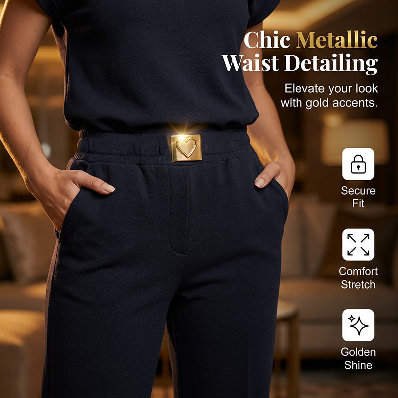 🔥👚50% DI SCONTO! Set da donna composto da top e pantaloni casual – un completo casual per la vita quotidiana, l'ufficio e i viaggi. 🌸💨