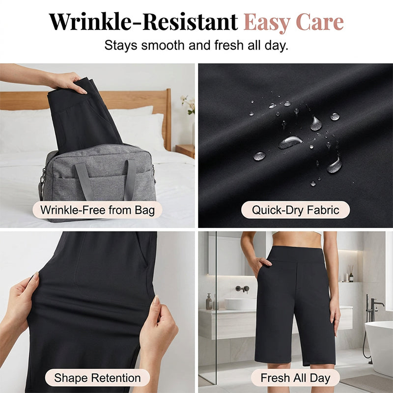 👖50% DI SCONTO! ⏰ Pantaloni slim fit elasticizzati con vita alta – Versatili, ideali per lo sport e il tempo libero – Perfetti per la palestra, l'ufficio o la vita di tutti i giorni – Comodi ed elastici 🌿