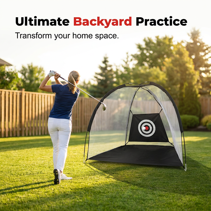 🏌️ Rete da allenamento da golf portatile | Tessuto resistente agli urti ad alta resistenza · Feedback preciso sul punto di impatto · Pieghevole e facile da riporre | Cortile/giardino/vialetto · Esercitazioni di swing al chiuso e all'aperto