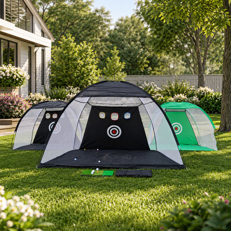🏌️ Rete da allenamento da golf portatile | Tessuto resistente agli urti ad alta resistenza · Feedback preciso sul punto di impatto · Pieghevole e facile da riporre | Cortile/giardino/vialetto · Esercitazioni di swing al chiuso e all'aperto