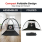 🏌️ Rete da allenamento da golf portatile | Tessuto resistente agli urti ad alta resistenza · Feedback preciso sul punto di impatto · Pieghevole e facile da riporre | Cortile/giardino/vialetto · Esercitazioni di swing al chiuso e all'aperto