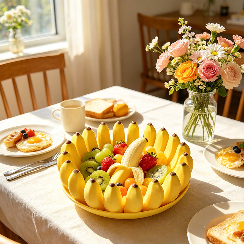 🔥50% DI SCONTO🍌 Ciotola portaoggetti a forma di banana | Contenitore decorativo scultoreo · Versatile: ideale per piani di lavoro, tavoli e mensole