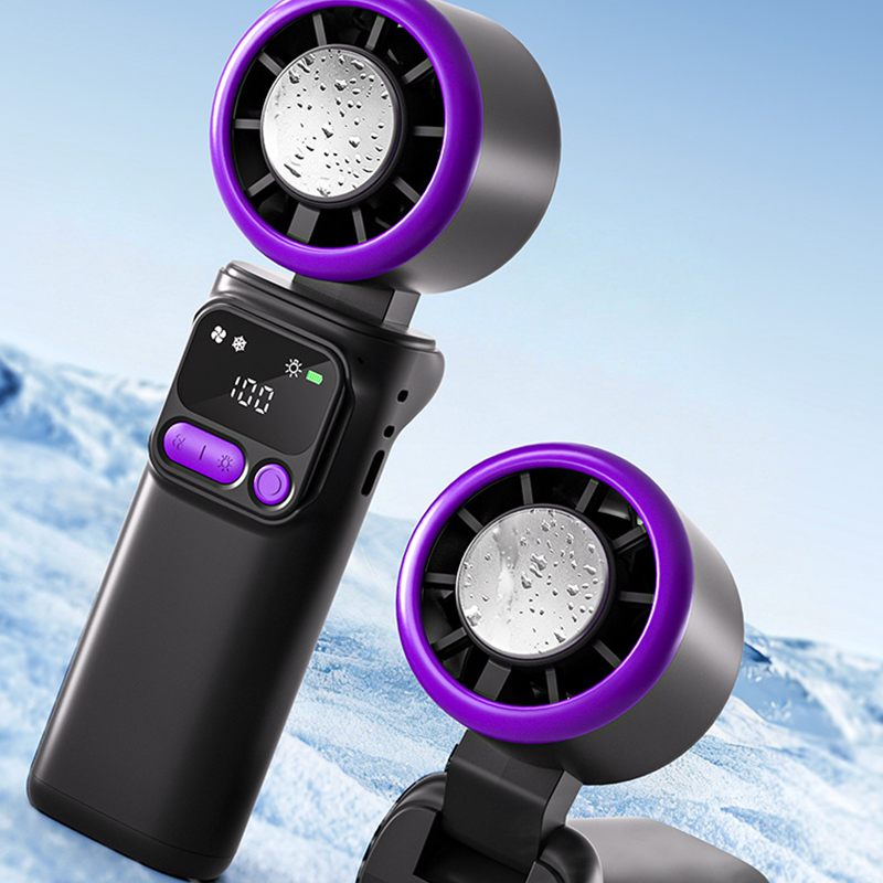 ❄️🌬️ SCONTO DEL 50%! Ventilatore portatile con piastra di compressione del ghiaccio – Raffreddamento evaporativo, 3 impostazioni di velocità e batteria ricaricabile – Perfetto per le giornate calde, l’ufficio e all’aperto ✨