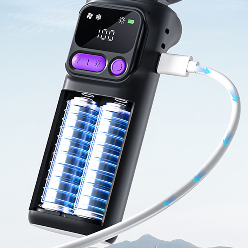 ❄️🌬️ SCONTO DEL 50%! Ventilatore portatile con piastra di compressione del ghiaccio – Raffreddamento evaporativo, 3 impostazioni di velocità e batteria ricaricabile – Perfetto per le giornate calde, l’ufficio e all’aperto ✨