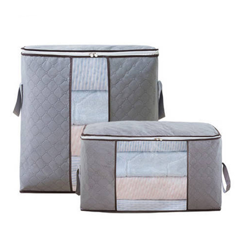 🧺 SCONTO DEL 50%! 🔥🔥 Borsa portaoggetti extra resistente da 90 L 🏆 A prova di parassiti e ermetica, con finestra trasparente 🛏️ Spessa, ermetica e pronta per il trasloco! 🧳