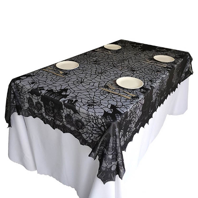 🎃SCONTO DEL 50% A TEMPO LIMITATO! ⏰Set di tovaglia e tovagliette con motivi spettrali di Halloween