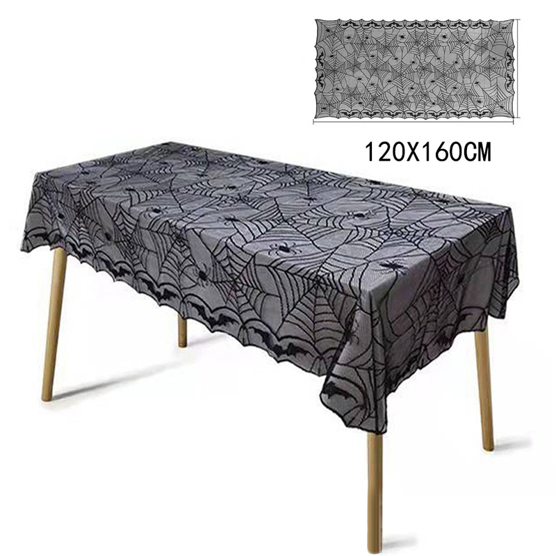 🎃SCONTO DEL 50% A TEMPO LIMITATO! ⏰Set di tovaglia e tovagliette con motivi spettrali di Halloween