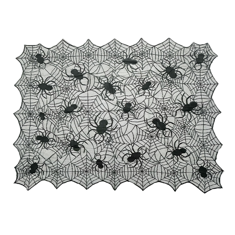 🎃SCONTO DEL 50% A TEMPO LIMITATO! ⏰Set di tovaglia e tovagliette con motivi spettrali di Halloween
